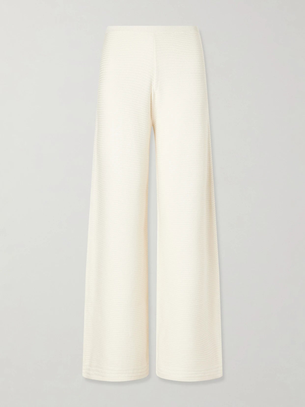 Babs Crocheted Cotton-blend Wide-leg Pants