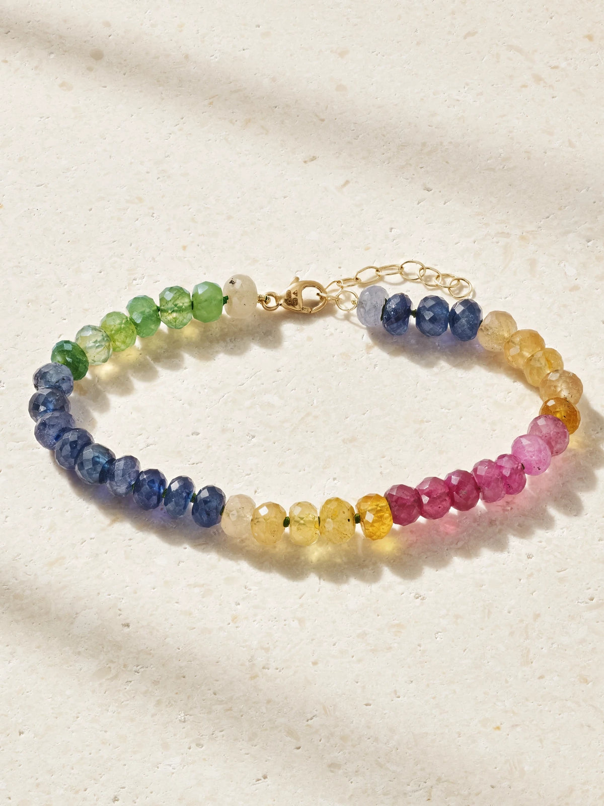 Arizona Jumbo 14-karat Gold Sapphire Bracelet