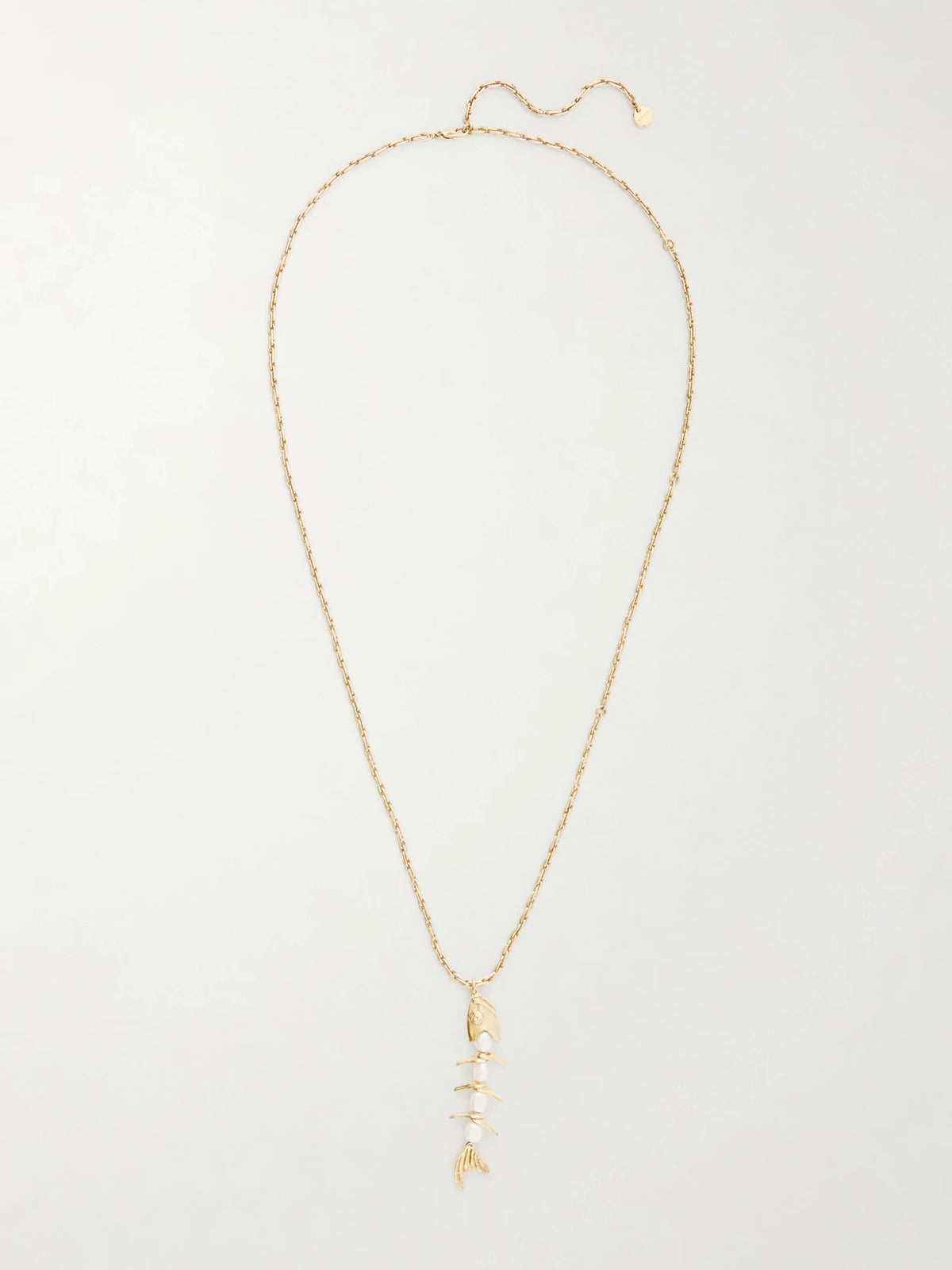 Calypso Gold-tone And Pearl Necklace