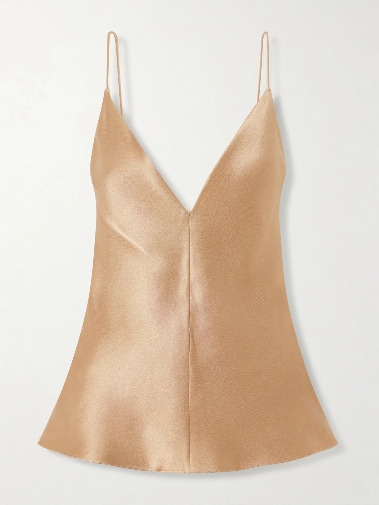 Maria Silk-satin Tank