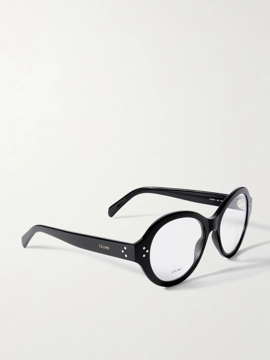 Round-frame Acetate Optical Glasses