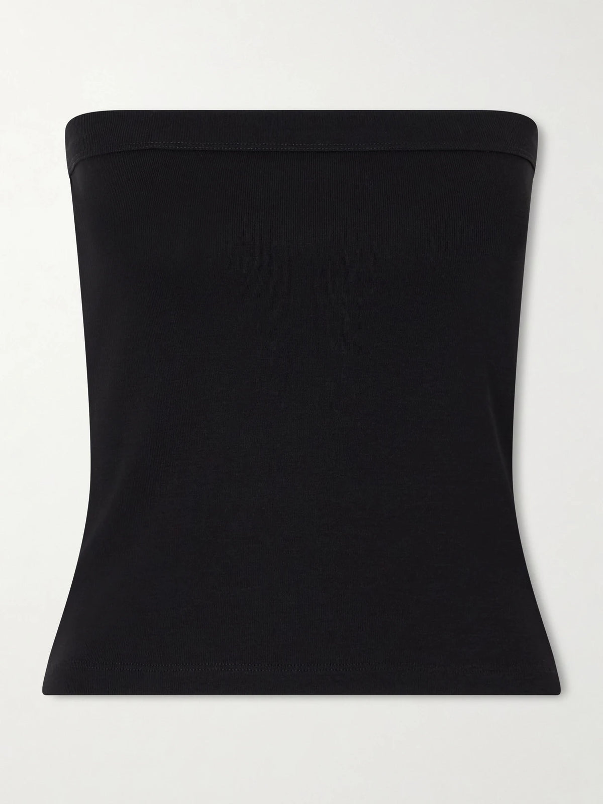 Bes Strapless Organic Cotton-jersey Top
