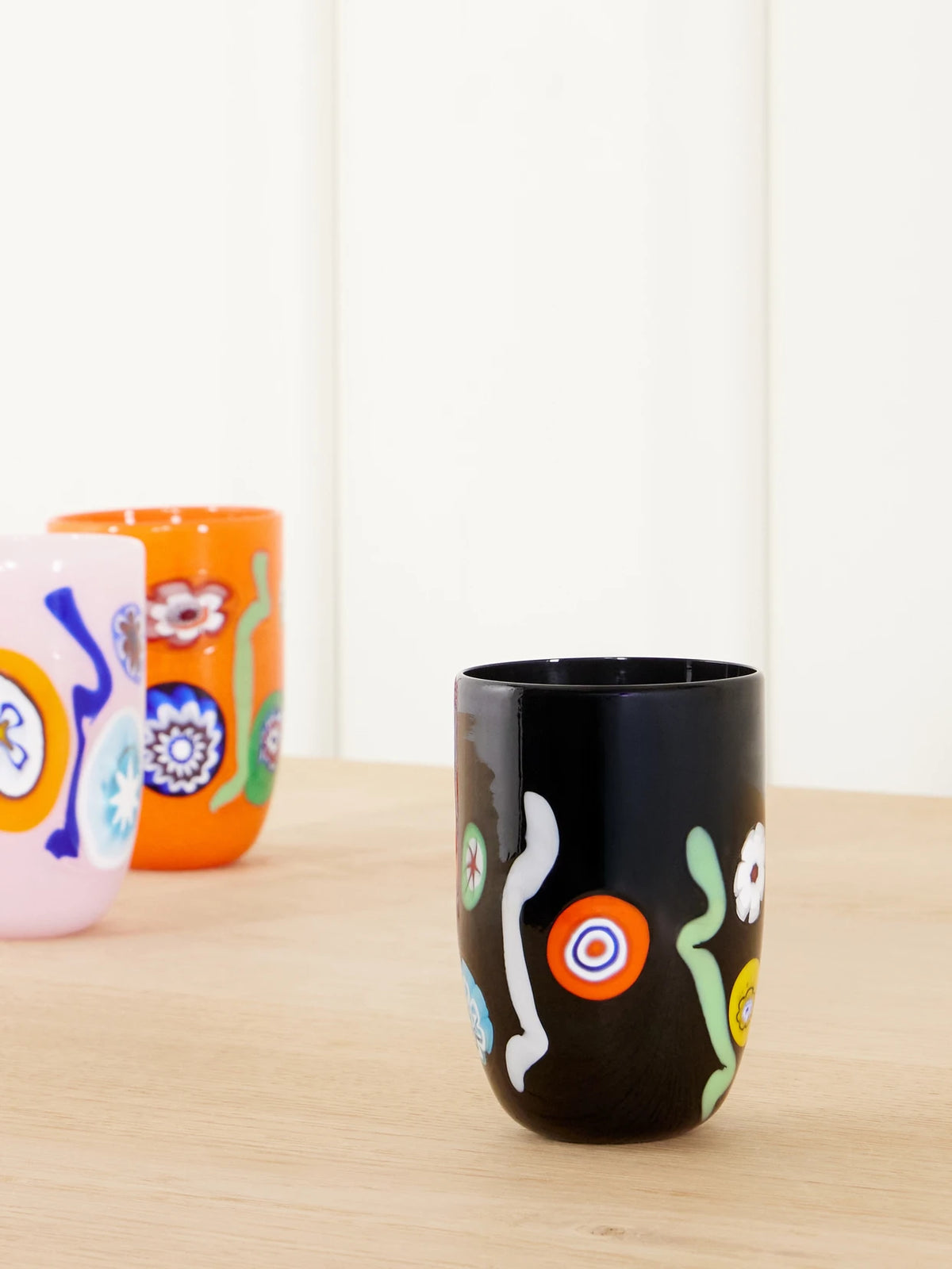 Image of Tableware. Product name - Goto Large Murano Glass in Black colour by brand - Laguna~B