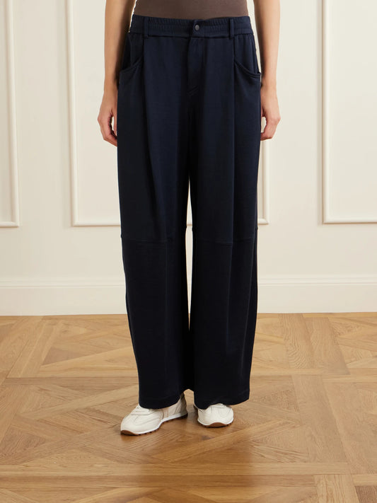 Brunello Cucinelli Cotton Wide-leg Pants