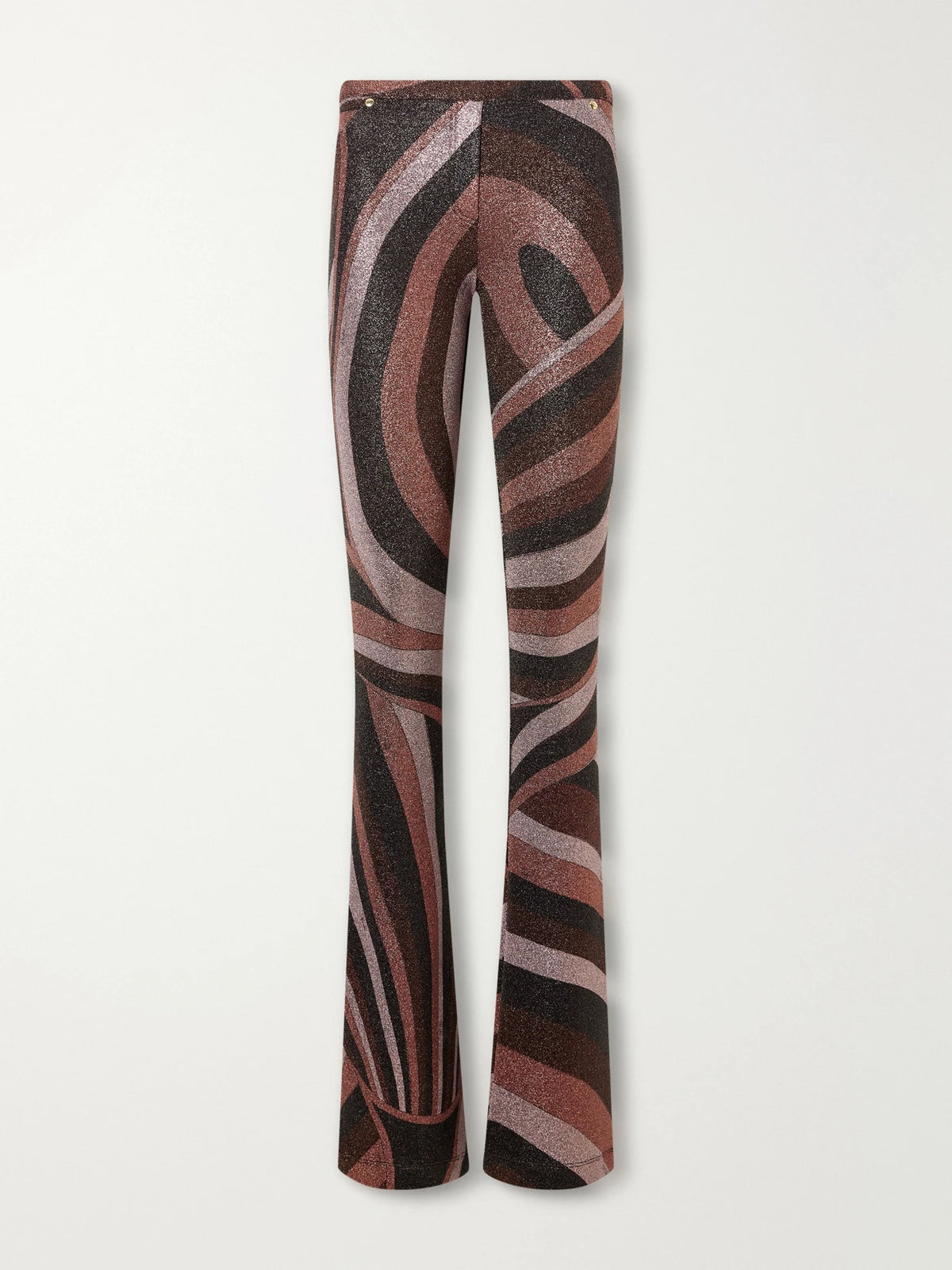PUCCI Printed Stretch-jersey Flared Pants