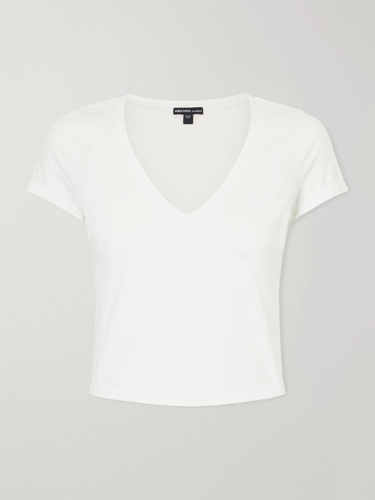 Cropped Cotton-blend Jersey T-shirt