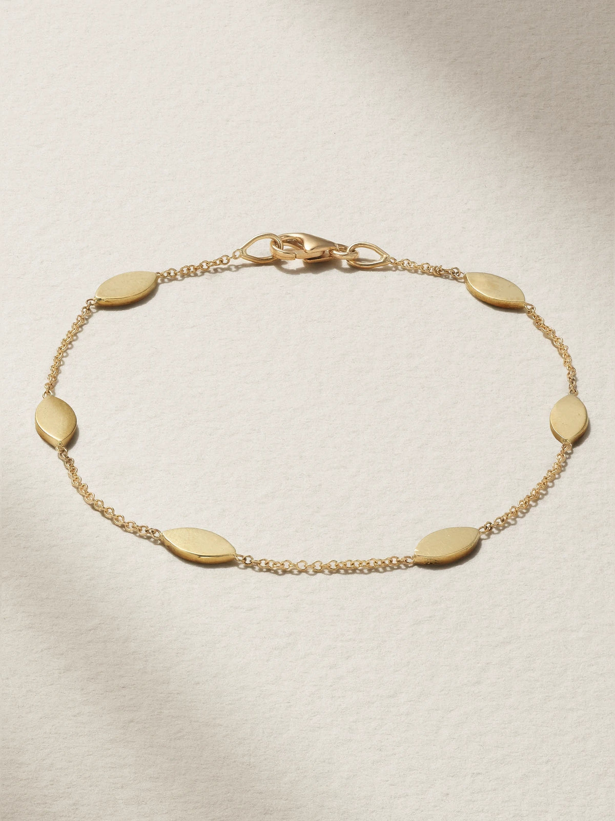 Marquise By-the-inch 18-karat Gold Bracelet
