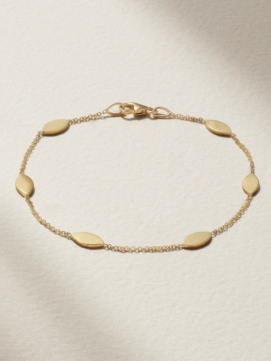 Marquise By-the-inch 18-karat Gold Bracelet