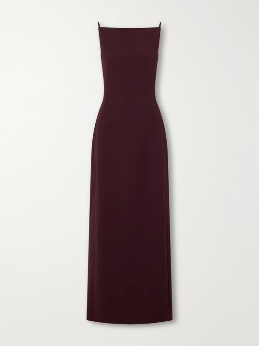 FFORME Lorena Crepe Maxi Dress
