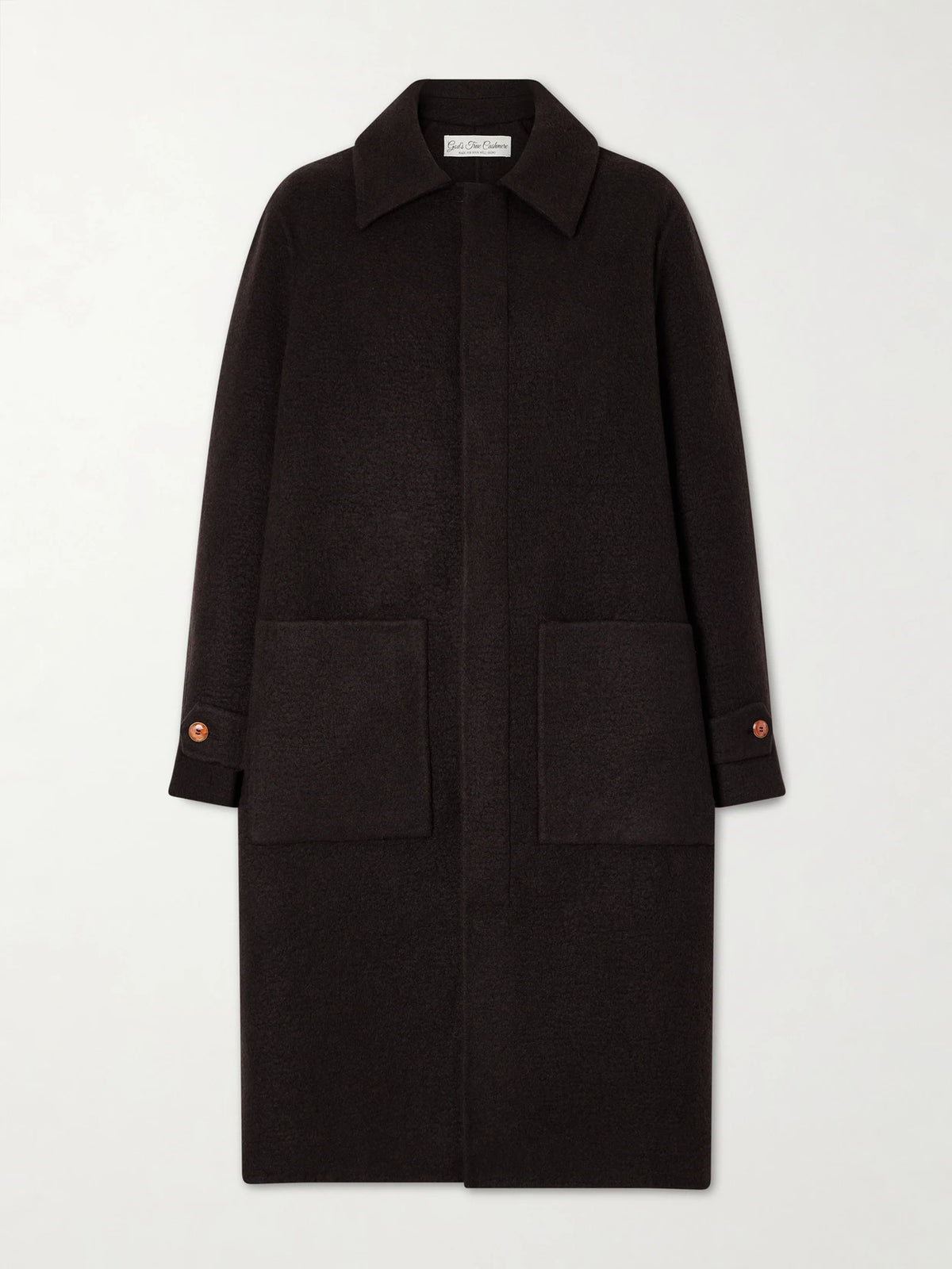 God's True Angel Cashmere And Wool-blend Coat