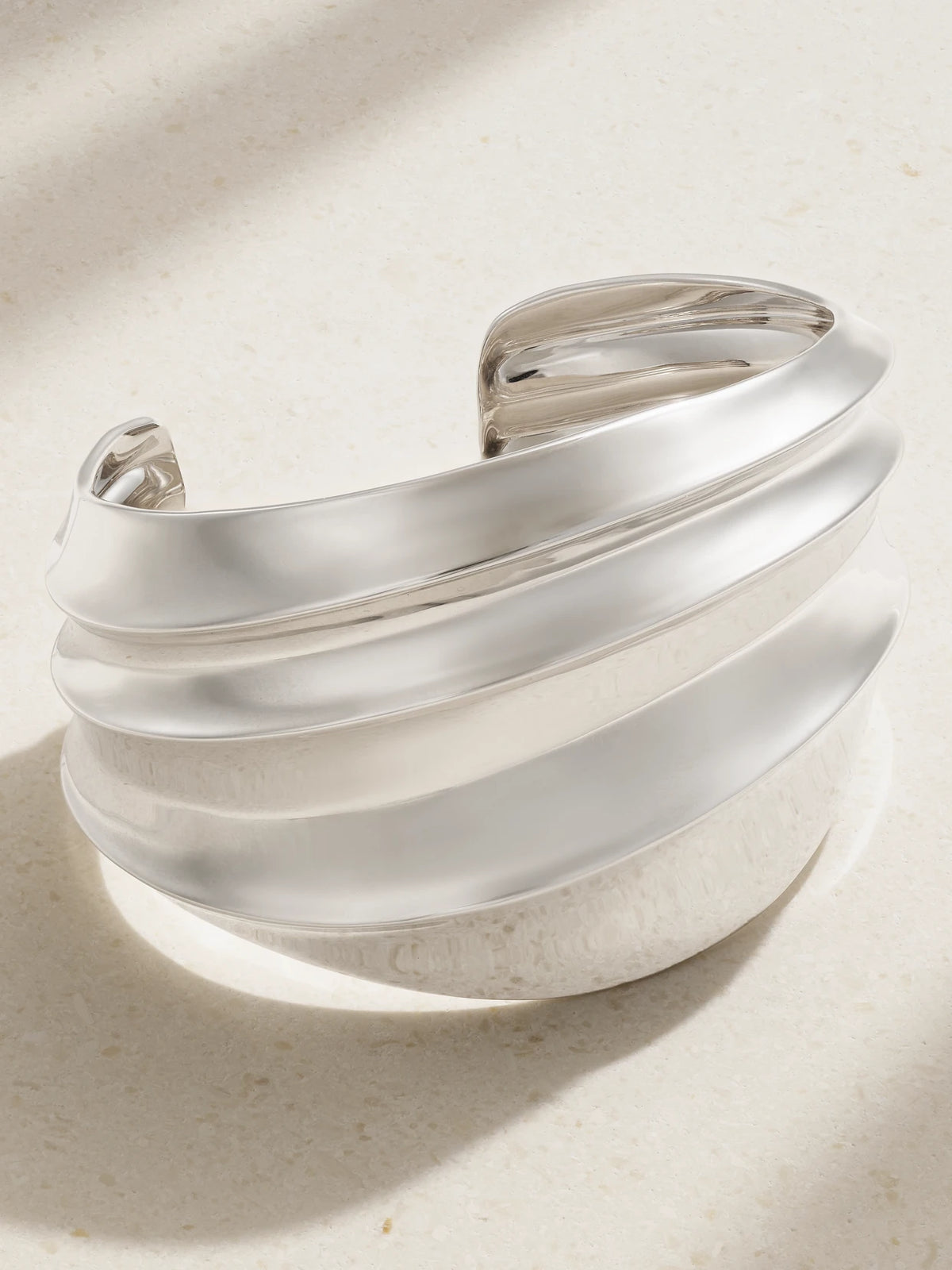 Flux Recycled Sterling Silver Cuff