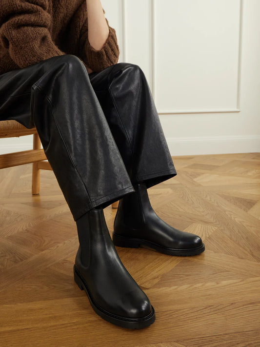 LEGRES 25 Leather Chelsea Boots