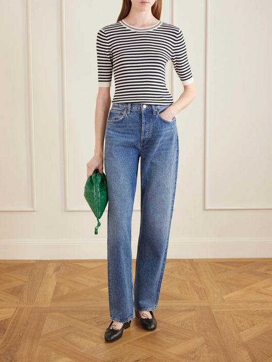 Image of Flats. Product name - Veralli Bow-detailed Leather Ballet Flats in Black colour by brand - Manolo Blahnik