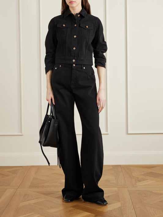 Gabriela Hearst Marija Small Suede And Leather Tote