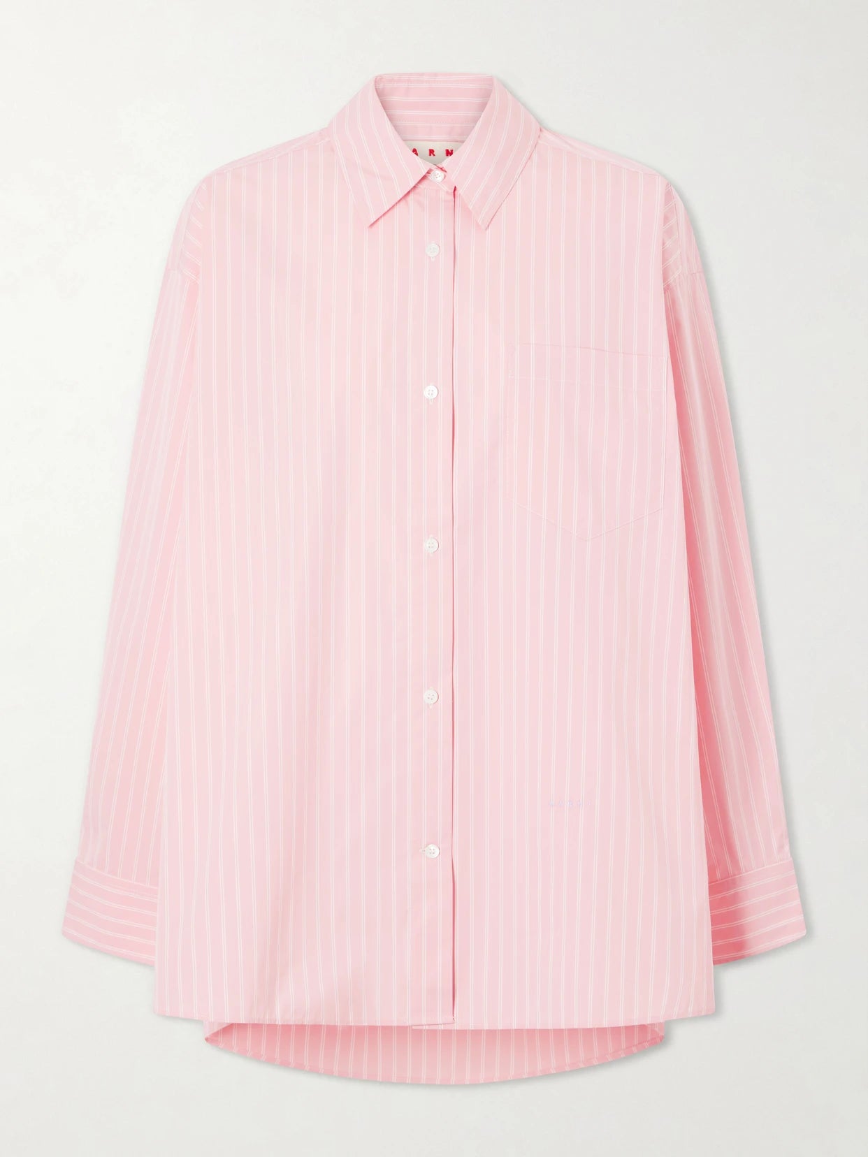 Striped Cotton-blend Shirt