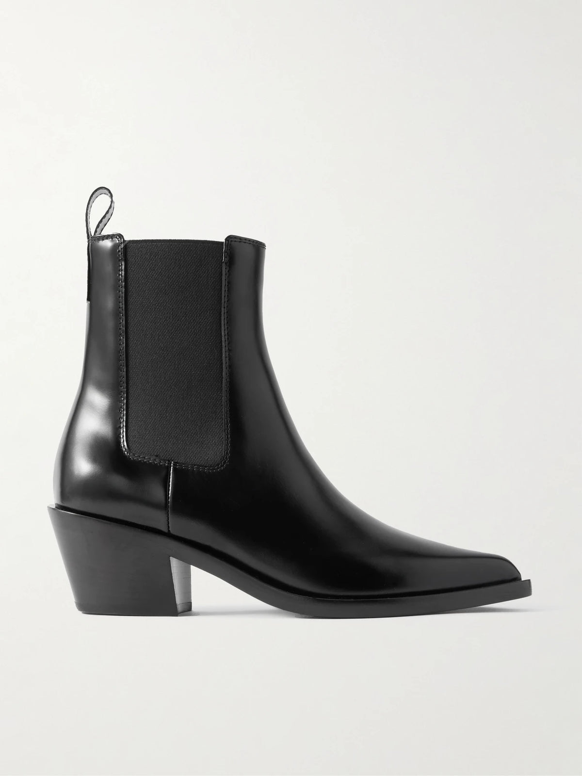 Wylie Dover 45 Glossed-leather Chelsea Boots