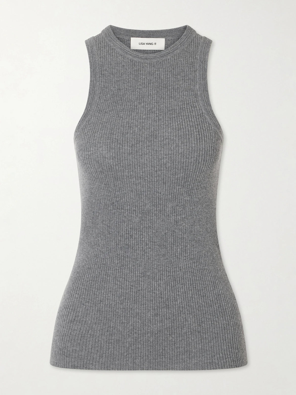 LISA YANG Amaya Cotton And Cashmere-blend Tank Top