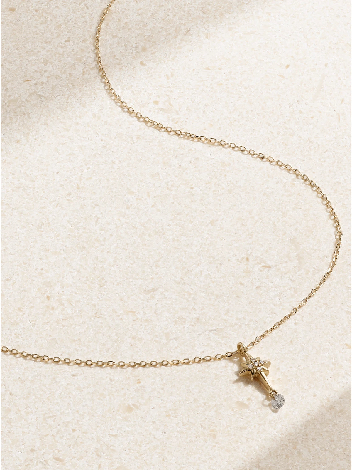 North Star 18-karat Gold Diamond Necklace
