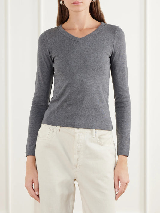 FLORE FLORE Jill Organic Cotton-jersey T-shirt