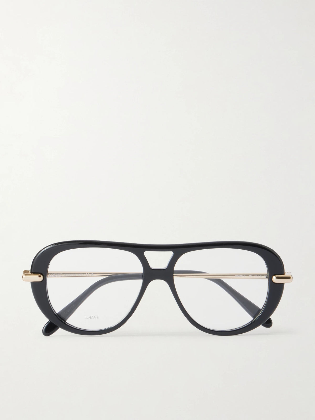 Slim Aviator-style Acetate Sunglasses