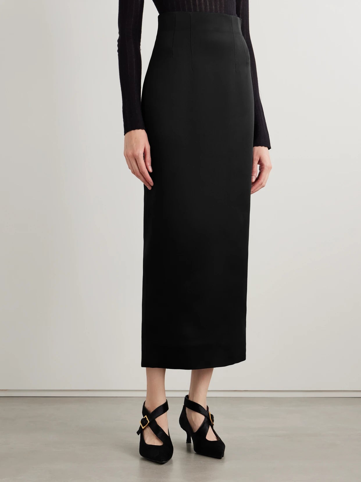 Loxley Satin-crepe Maxi Skirt