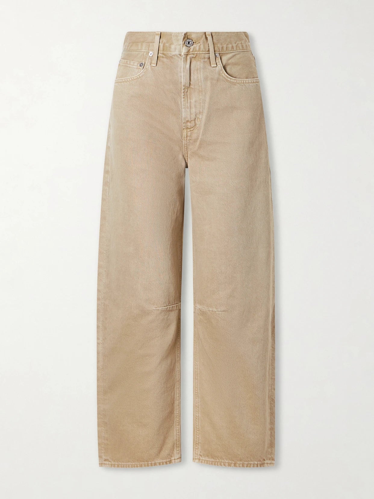 Miro Mid-rise Barrel-leg Jeans
