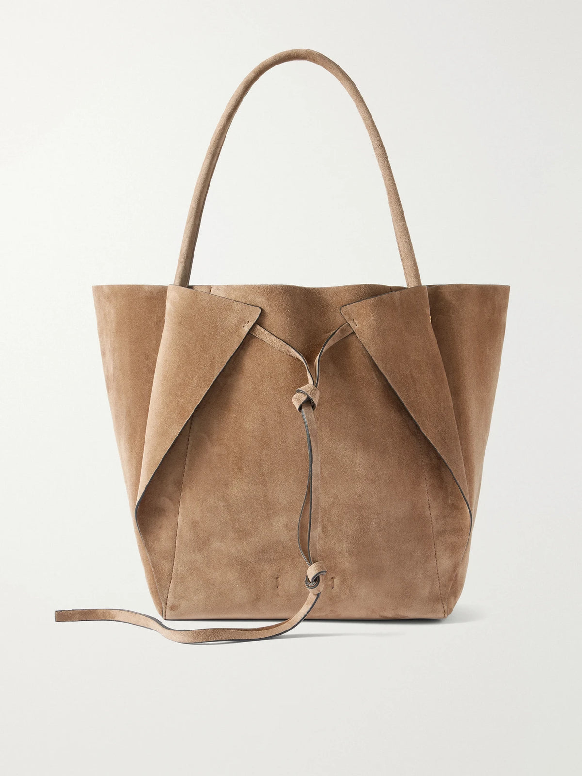 Marija Tasseled Suede Tote