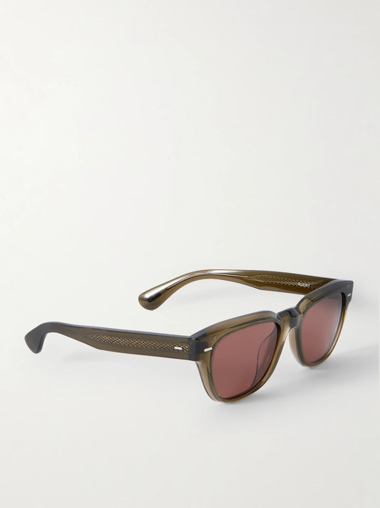 Oliver Peoples Rueny D-frame Acetate Sunglasses
