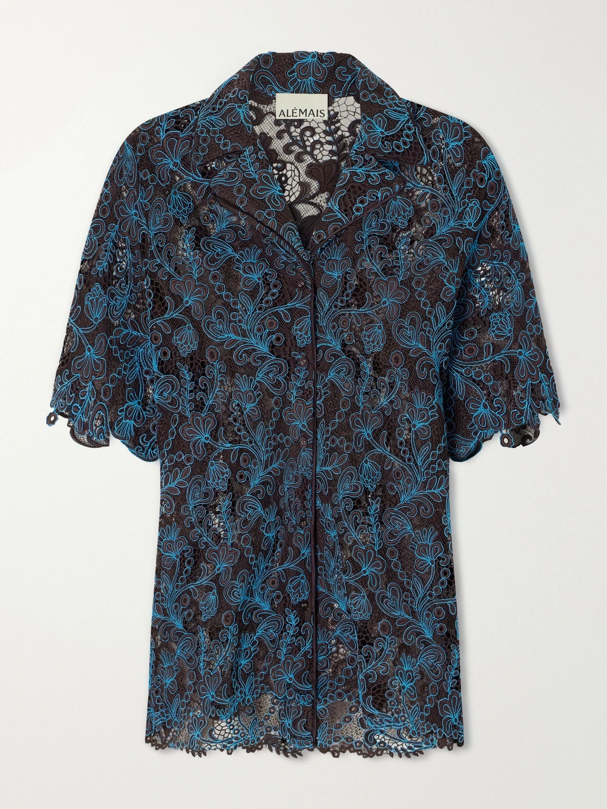 Francine Guipure Lace Shirt