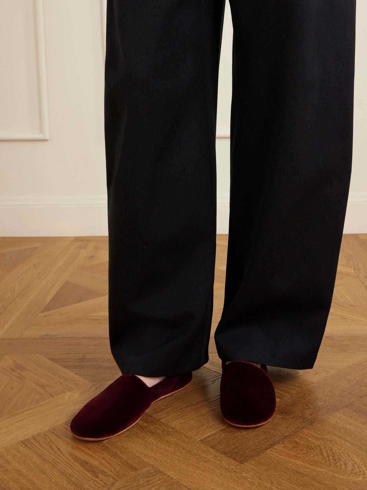 Ponti Velvet Flats