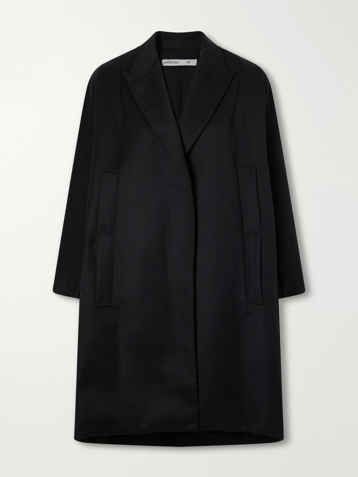 AARON ESH Wool-gabardine Coat