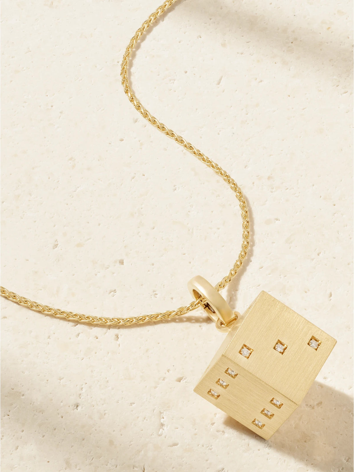 Dado 18-karat Gold Diamond Necklace