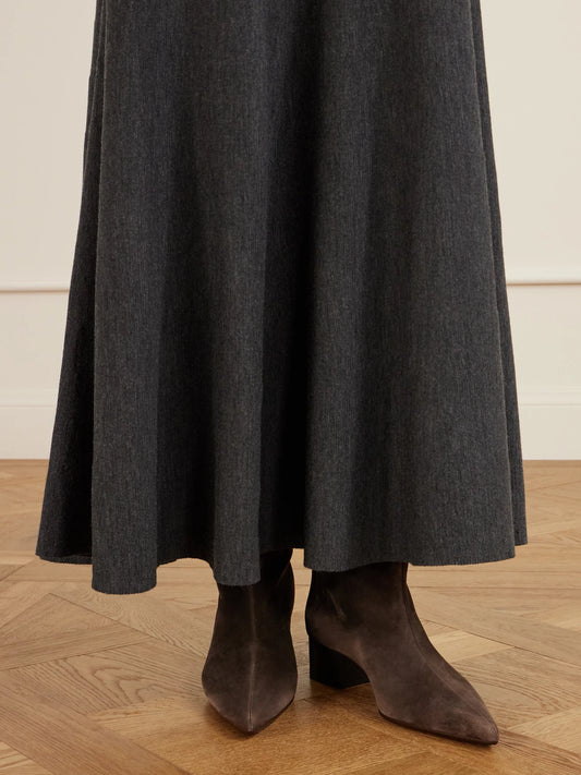 KHAITE Andee Suede Knee Boots