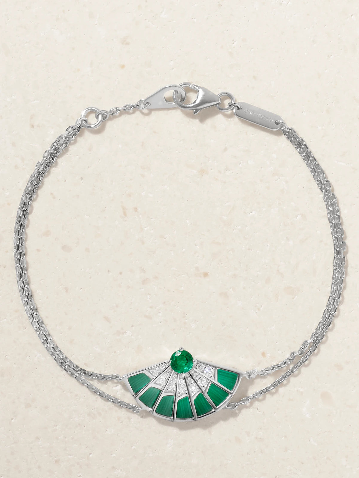 Fanfare Symphony 18-karat White Gold Multi-stone Bracelet