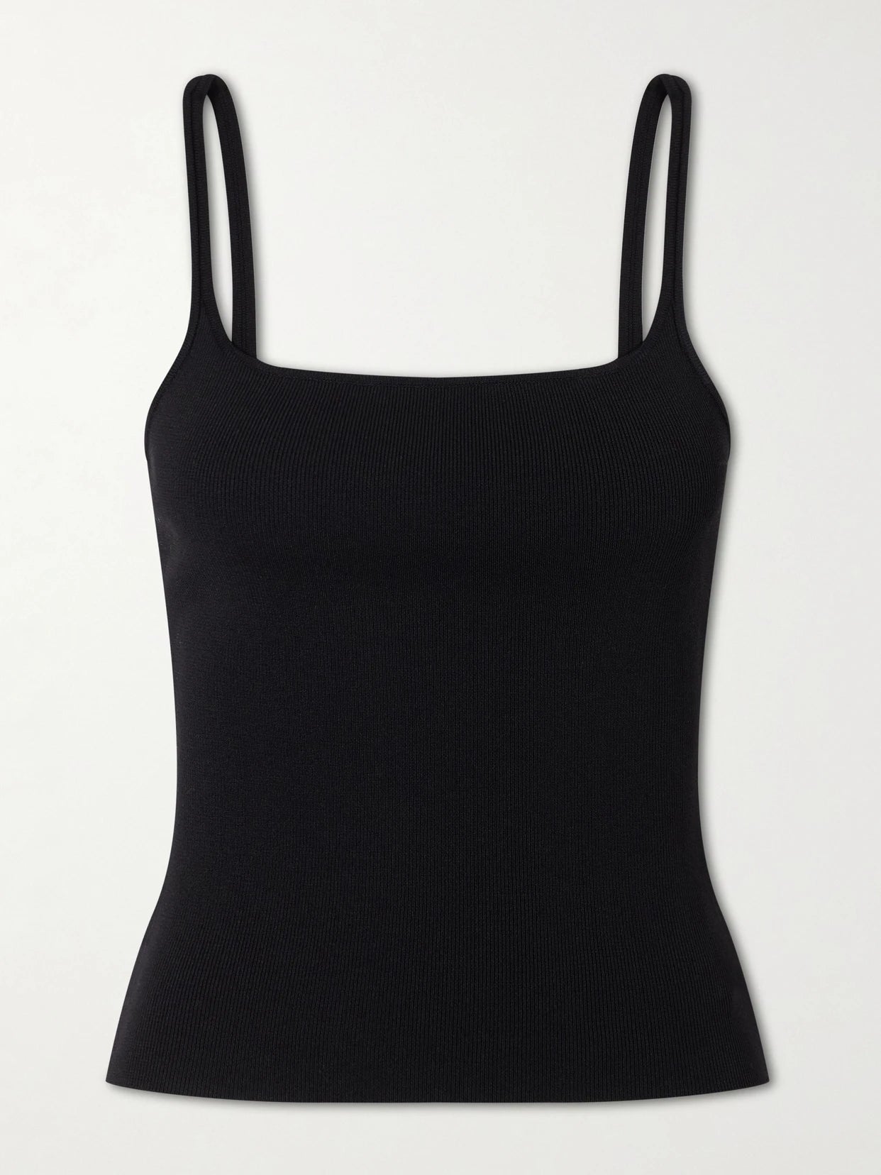 Rib-knitted Jersey Tank