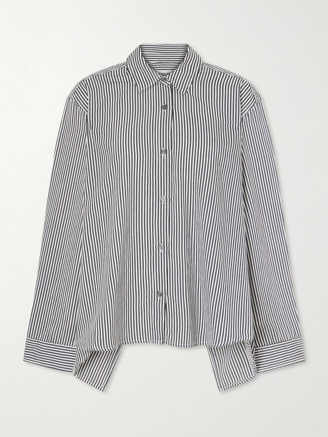 Theo Striped Poplin Shirt