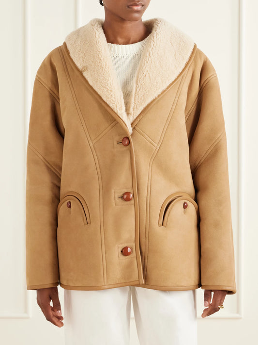 BLAZÉ Milano Tatoosh Shearling Jacket