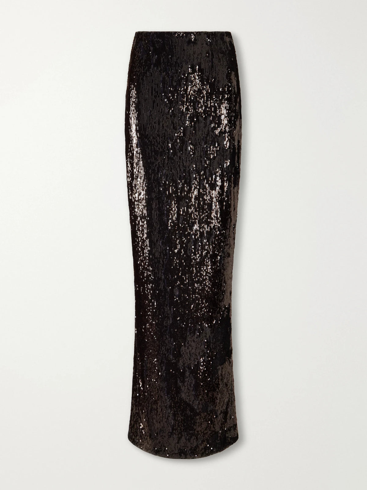 Balmain Sequined Crepe Maxi Skirt