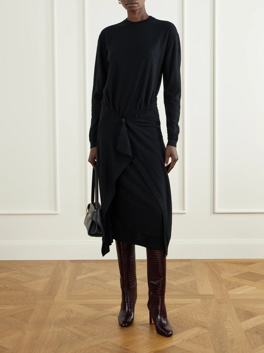 Image of Boots. Product name - Sellier 85 Croc-effect Leather Knee Boots in Burgundy colour by brand - Aquazzura