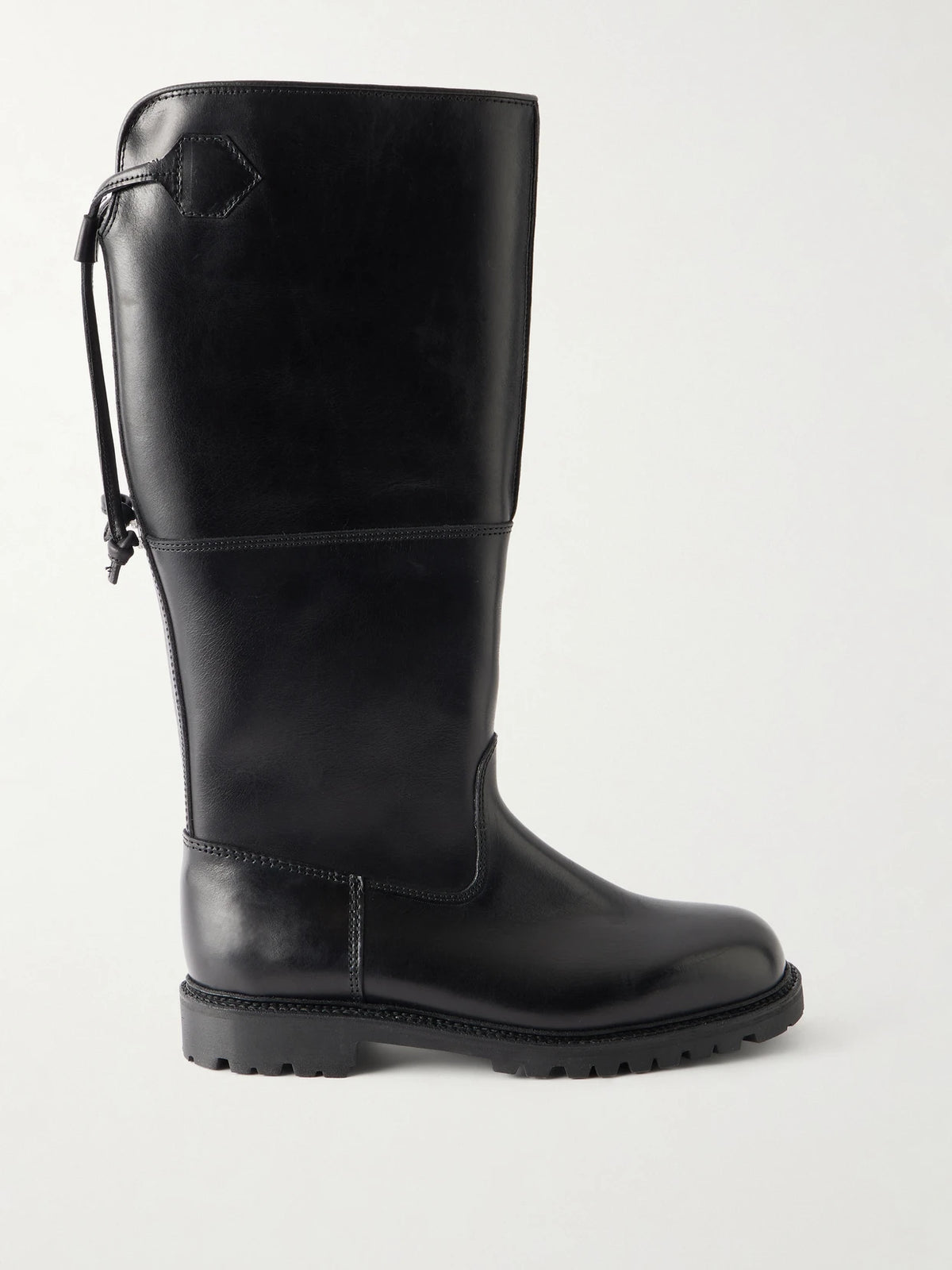 RIER Forest Leather Knee Boots