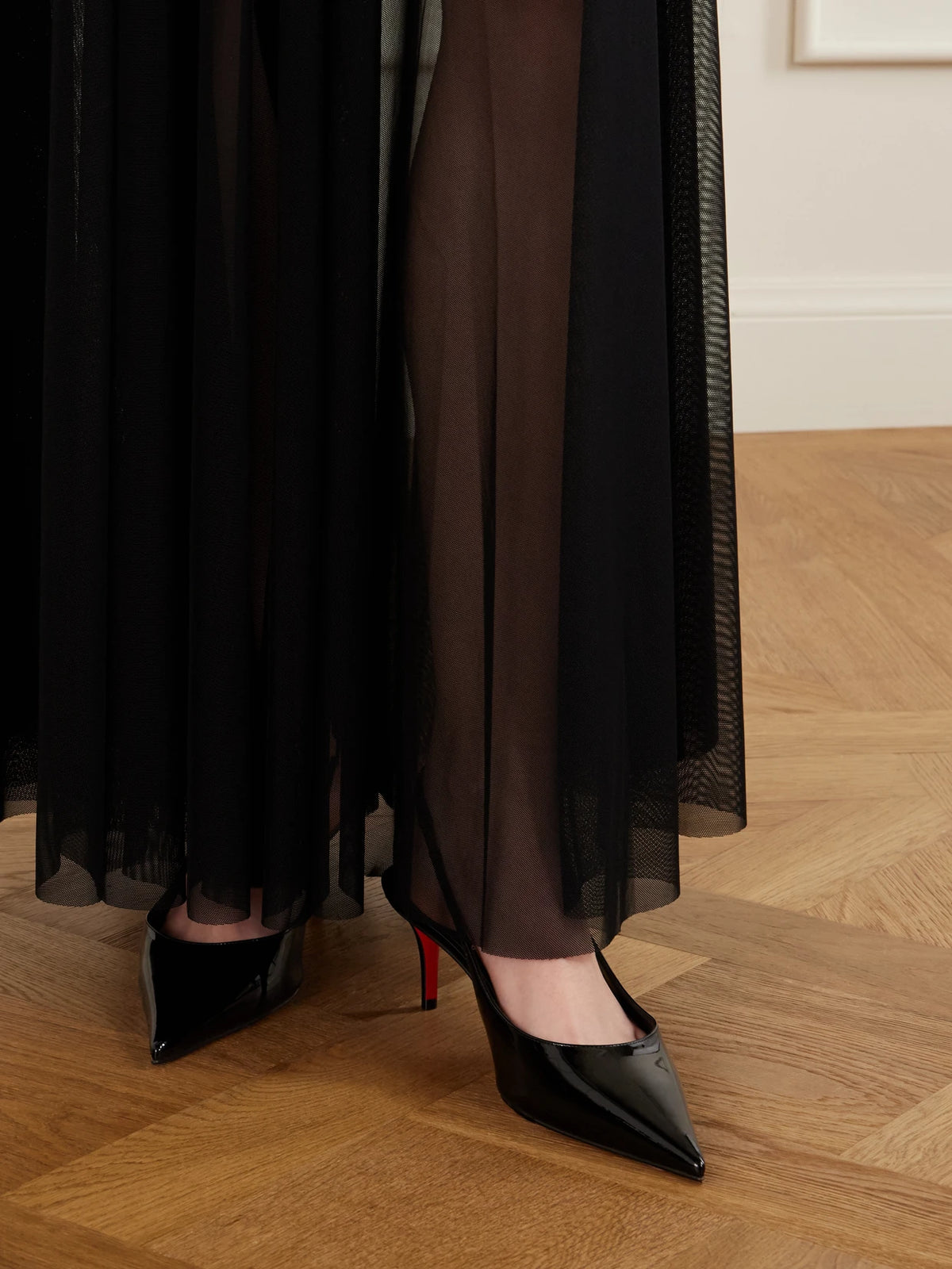 Miss Z 60 Patent-leather Slingback Pumps