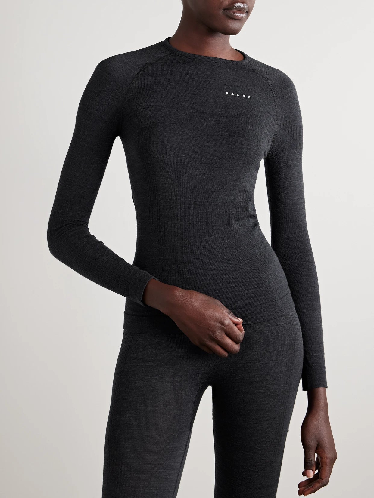 Wool-blend Top