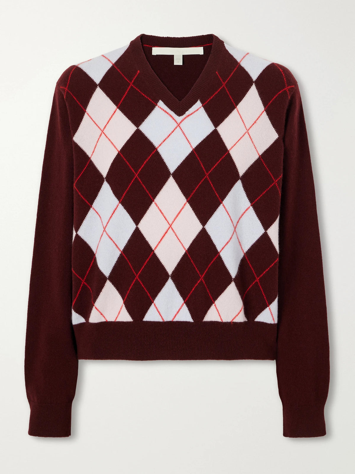 RÙADH The Academy Checked Cashmere Sweater