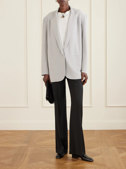 Single-breasted Stretch-jersey Blazer