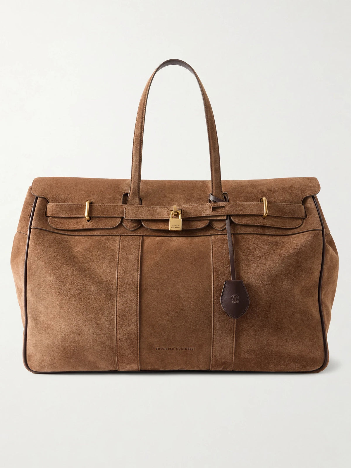 Suede Weekend Bag