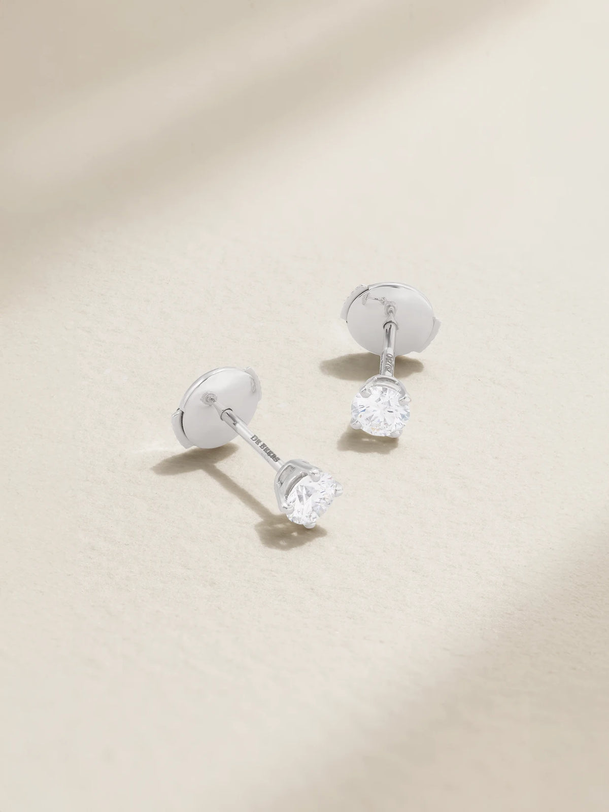 Db Classic Platinum Diamond Earrings