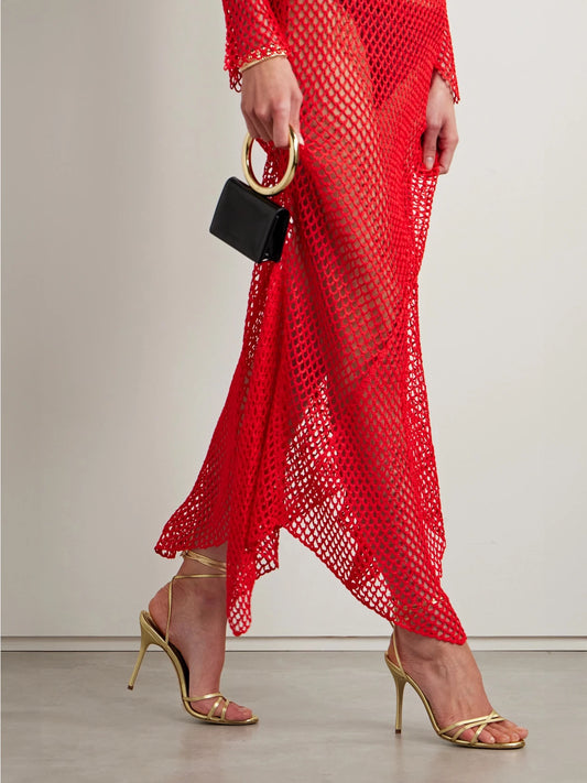 Leva 105 Metallic Leather Sandals