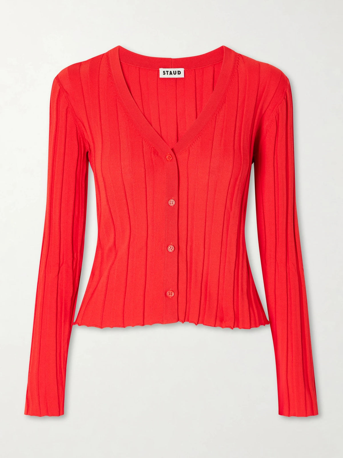 Ezra Ribbed Jersey Cardigan