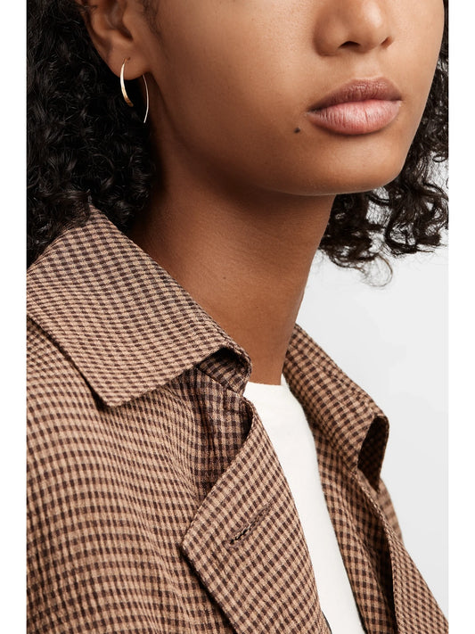 Image of Earrings. Product name - Wishbone 14-karat Gold Earrings in Multi colour by brand - Melissa Joy Manning