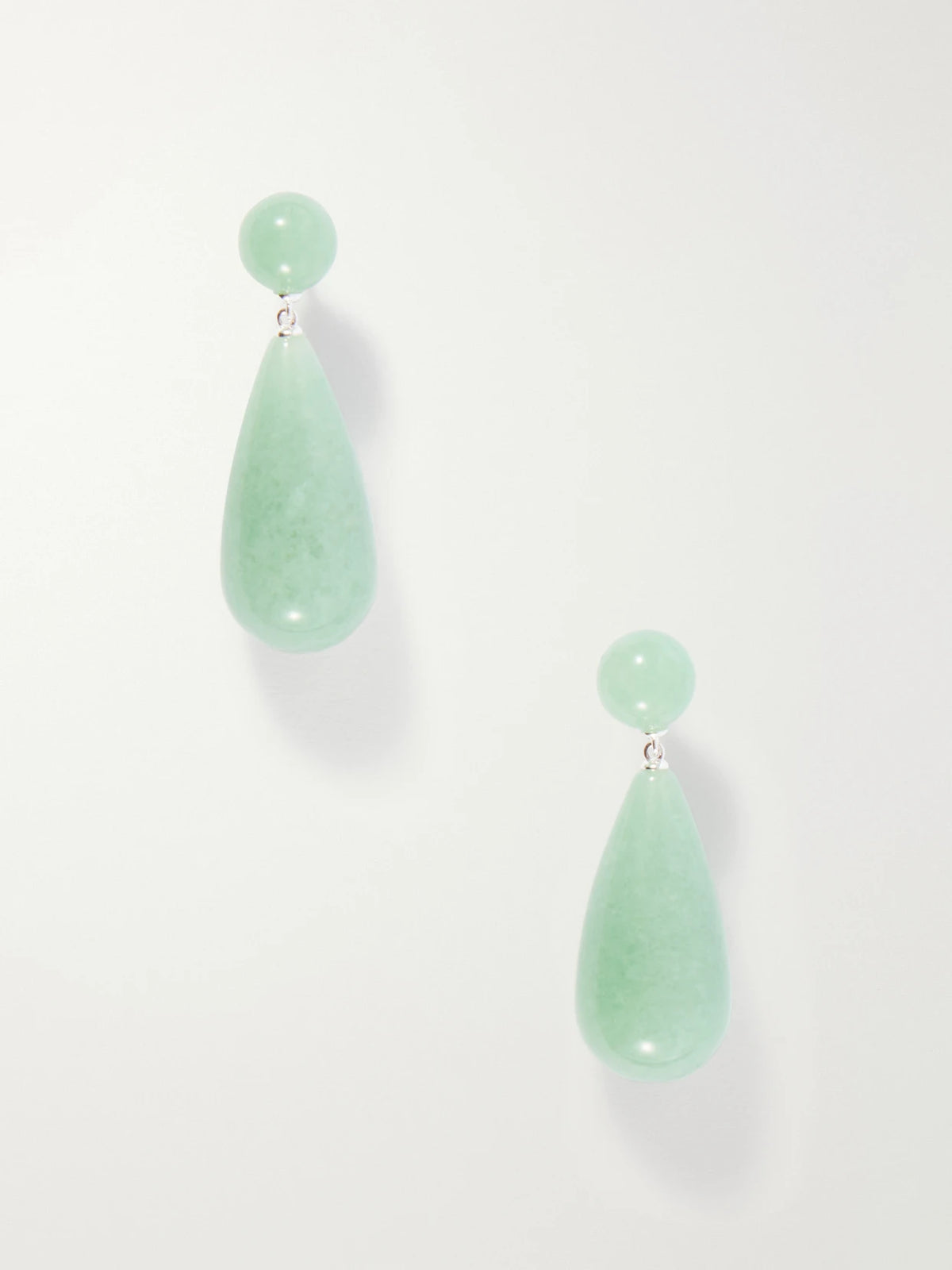 The Lola Sterling Silver Aventurine Earrings